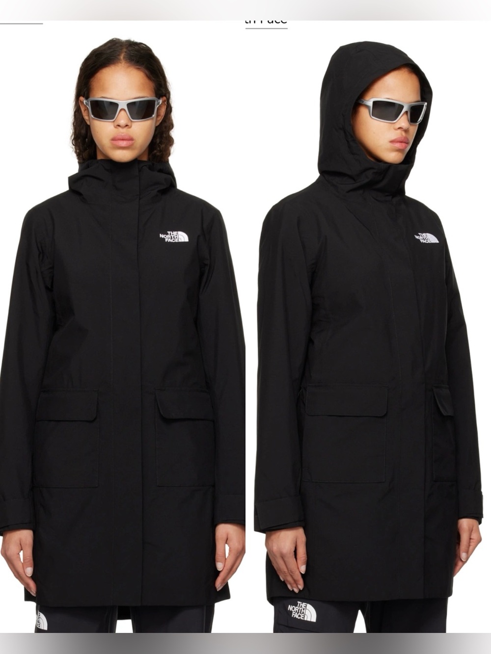 The North Face City Breeze Rain Parka II Coat , size XL